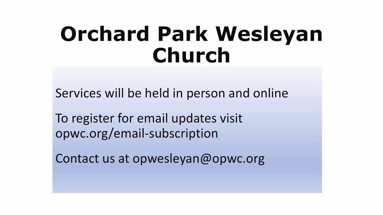 Sunday Morning Service