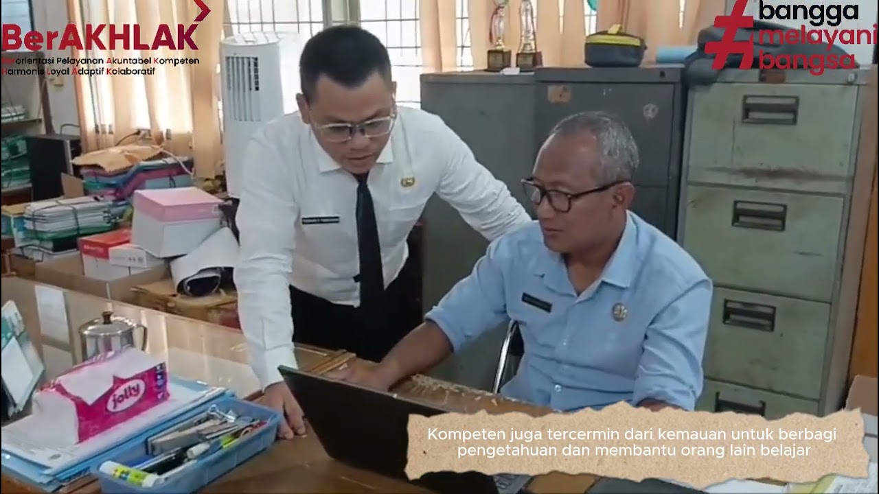 Nilai - nilai dasar ASN Berakhlak #kompeten 