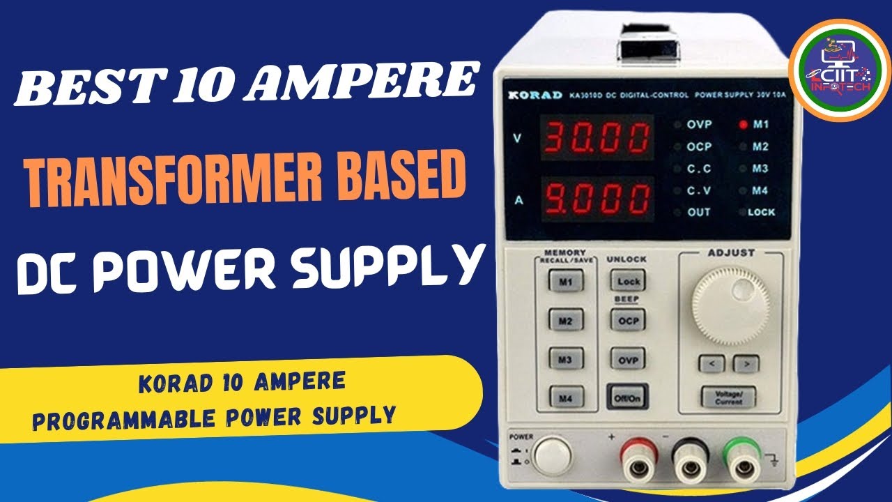 korad 10 Ampere Dc power supply best for Gaming Laptop repair and all in one repair