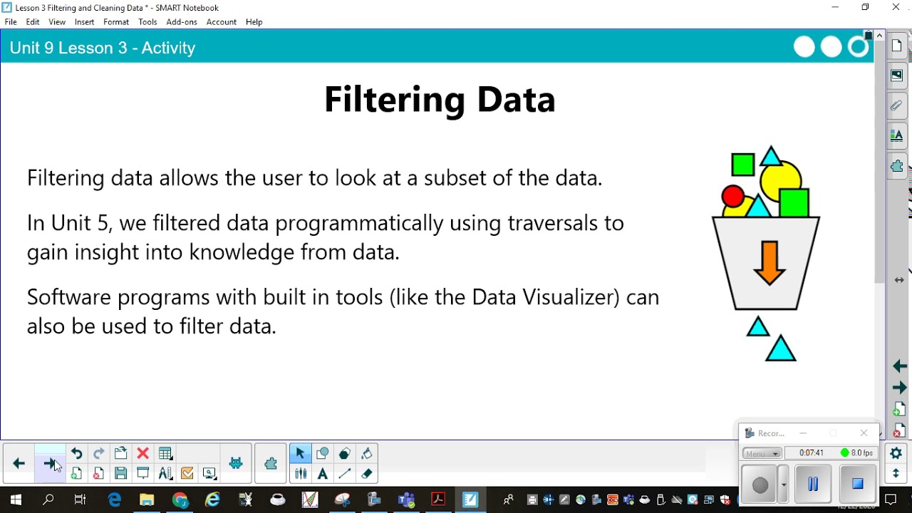 AP CSP U9 L3 Filtering and Cleaning Data