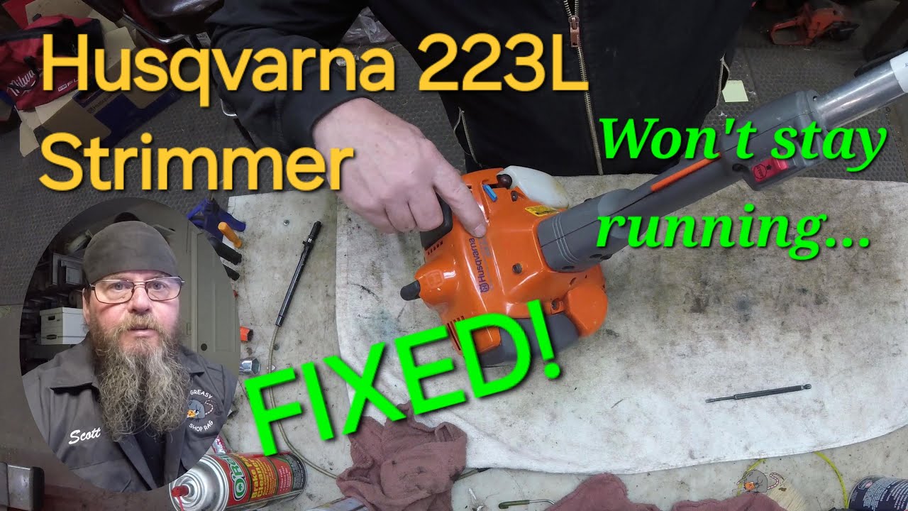 Husqvarna 223L Strimmer Just Won't Stay Running