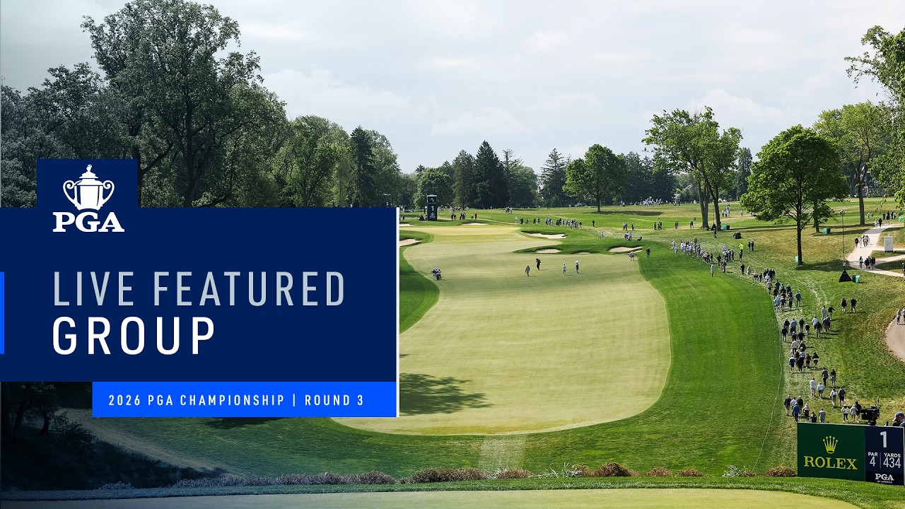 Scheffler, Puig | Featured Group PM | Round 3 | 2026 PGA Championship