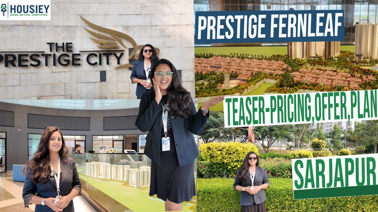 Prestige Fernleaf At Prestige City | New Launch 2BHK & 3BHK Flats in Sarjapur Bangalore | Price 2025