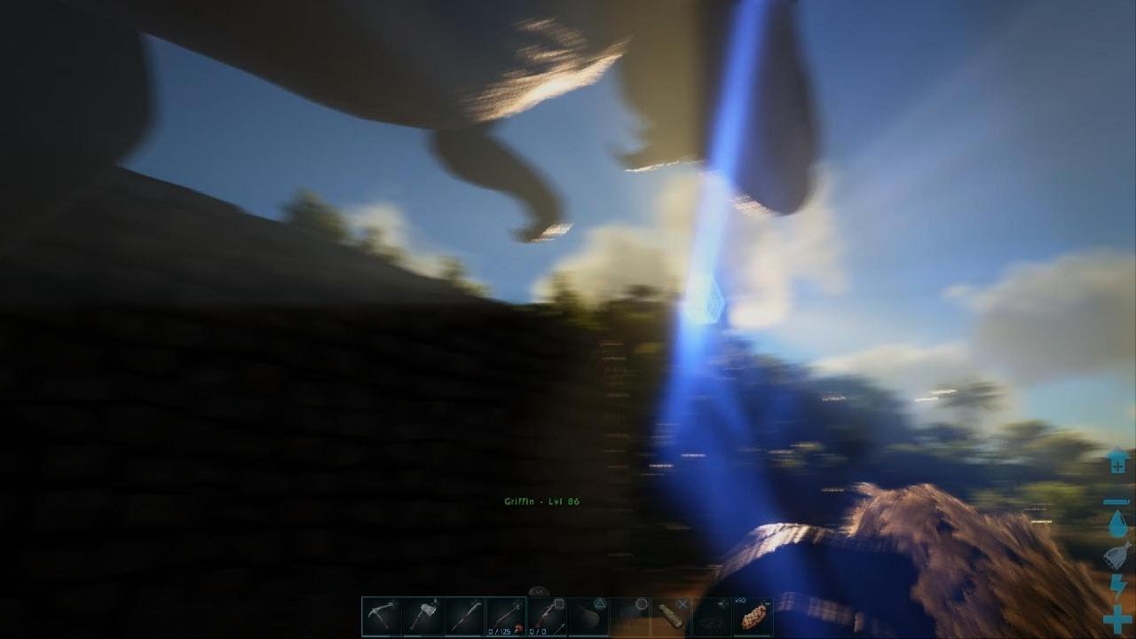 ARK: Survival Evolved_ try build a base