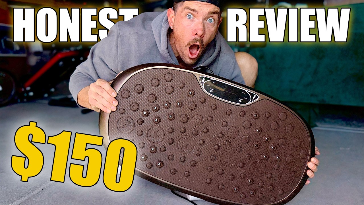 $150 Amazon Vibration Plate Review - Don't Buy Until You Watch THIS