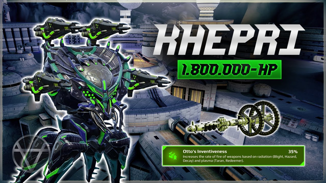 [WR] 🔥 1.8 Million HP Khepri w/ ROULETTE &ndash; Mk3 Gameplay | War Robots