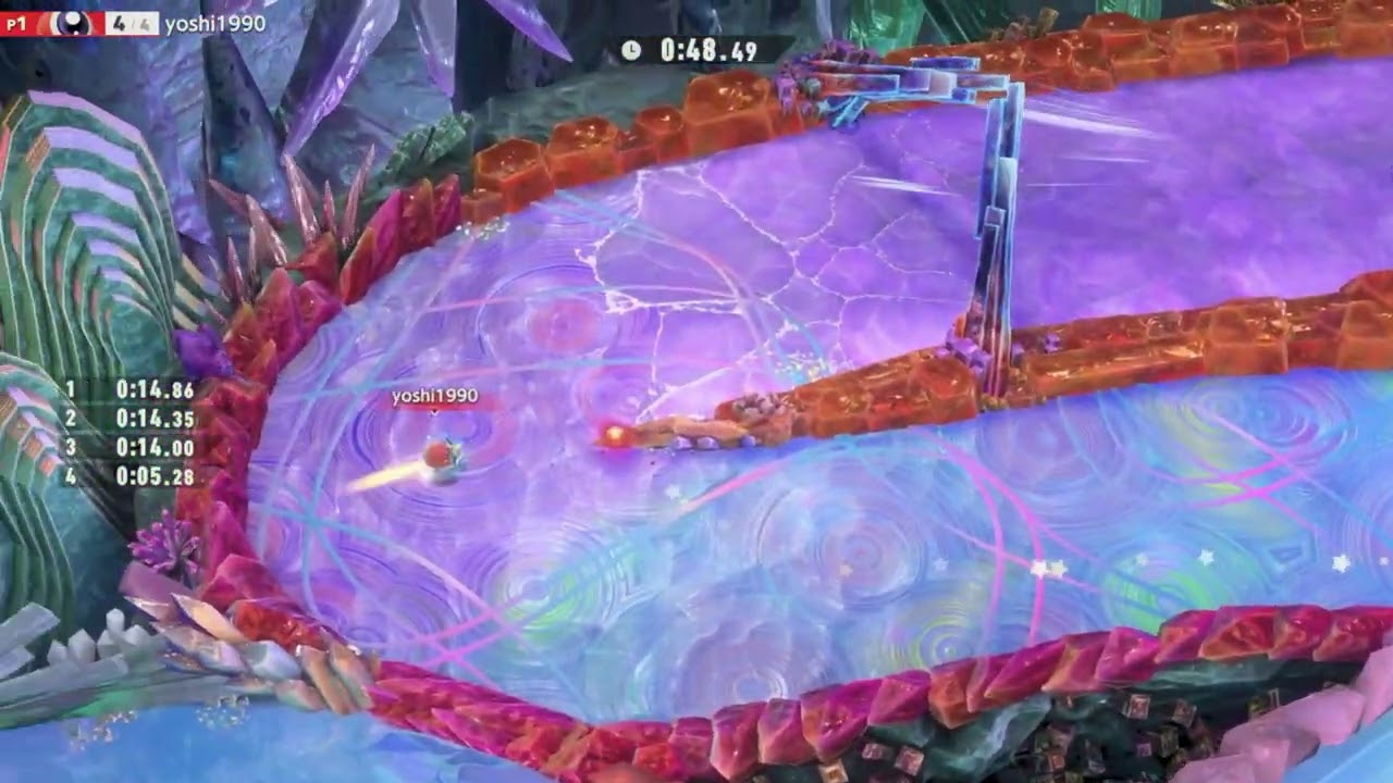 Kirby Air Riders - Top Ride Time Attack All Tracks with Waddle Doo