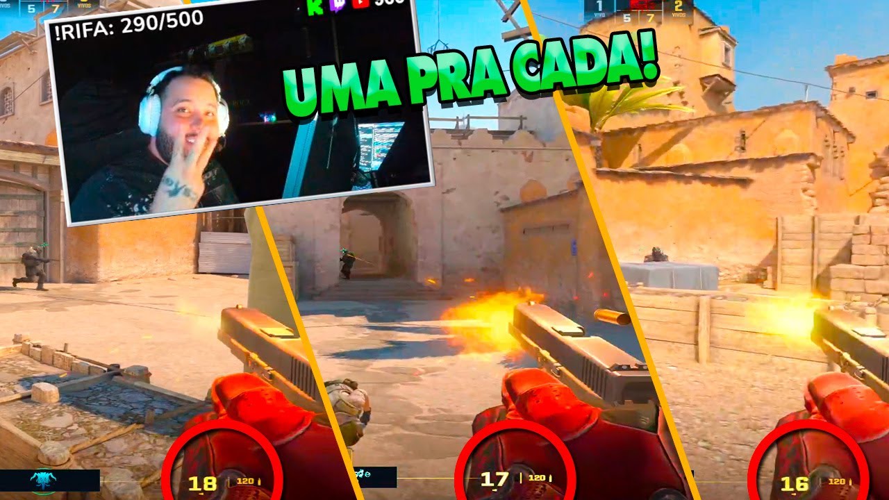 SÓ PRECISEI DE 3 B@LITAS! UMA PRA CADA UM...  (Melhores Momentos da Live do V$M) 