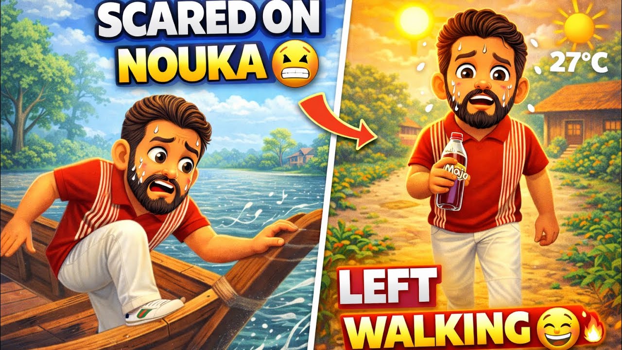 They Left Me Walking 😅🔥 | First Trip to My In-Laws’ Village 🇧🇩 | 0.87