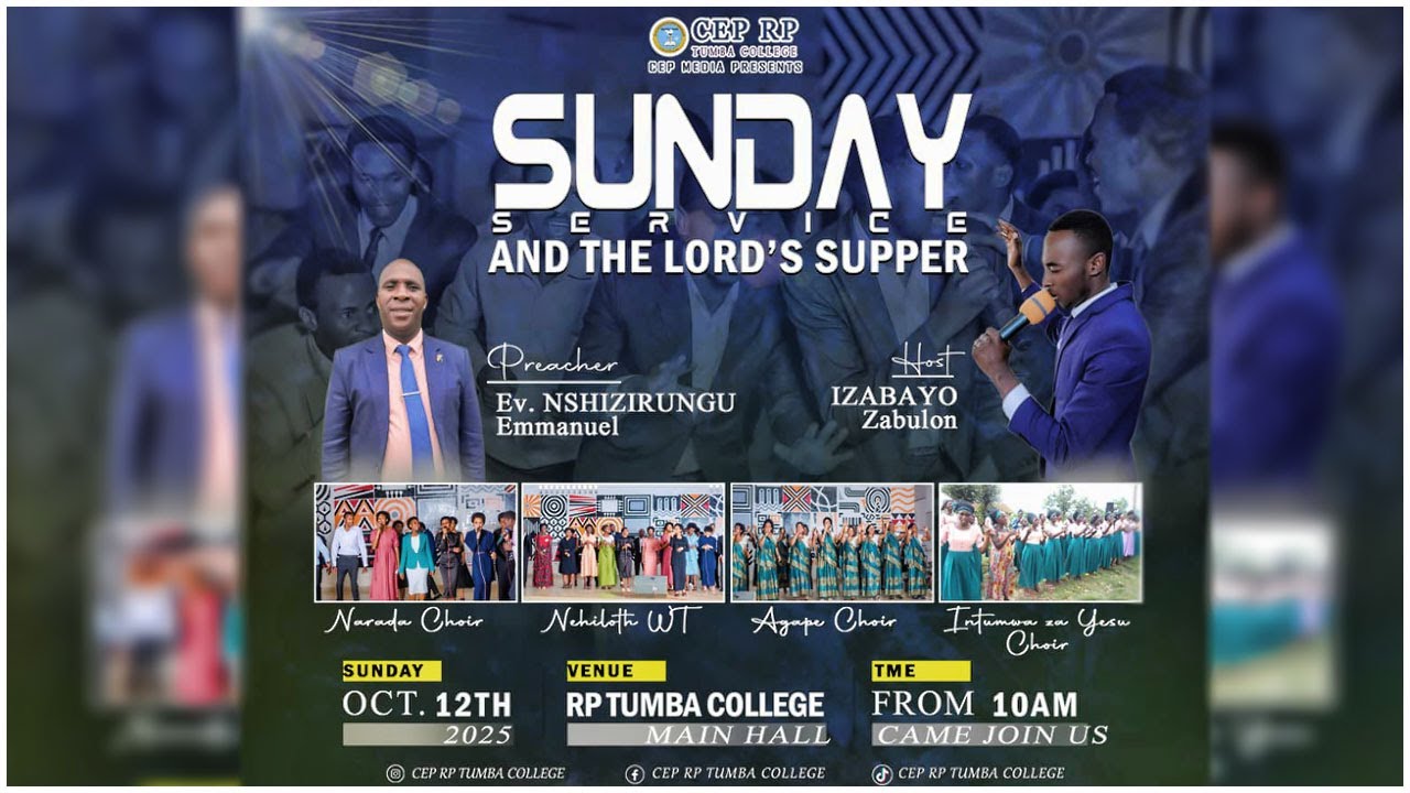 🔴LIVE CEP RP TUMBA COLLEGE// WITH Ev NSHIZIRUNGU Emmanuel/TALIKI: 12/10/2025