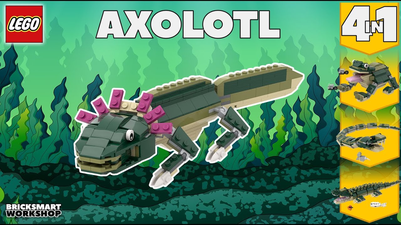 Axolotl 31121 MOC Цифровая сборка