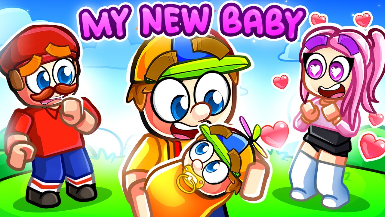 Johnny's NEW BABY in Roblox!