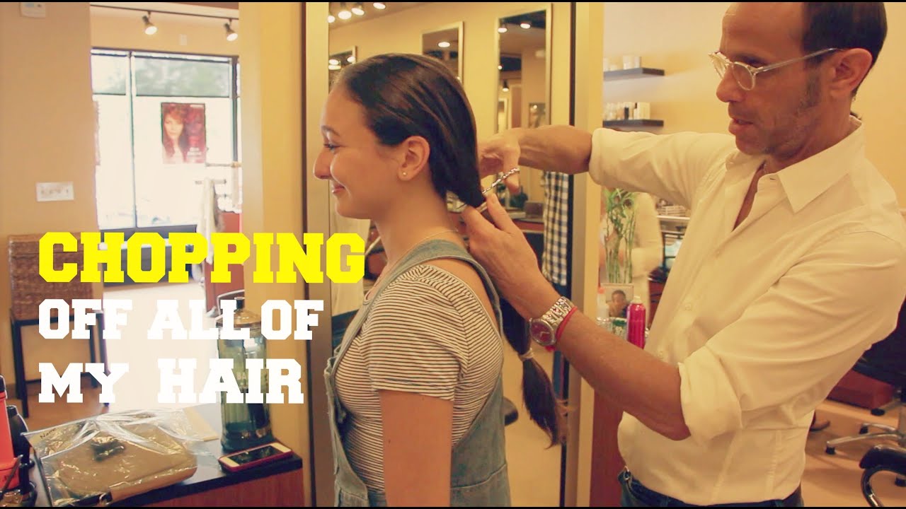 CHOPPING & DONATING ALL OF MY HAIR!?!?! (Pixie Cut)