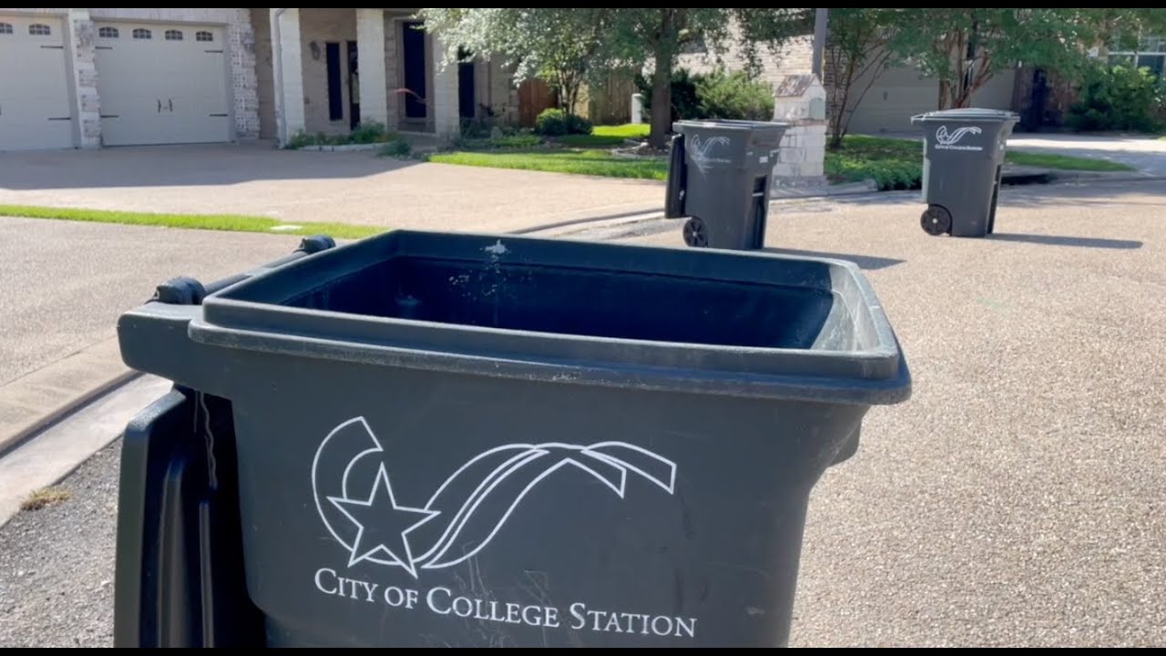 College Station implements new trash can fee for lingering bins
