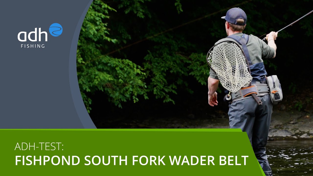 Wir testen: Fishpond South Fork Wader Belt - stabiler & nachhaltiger Watgürtel mit Kescherhalterung