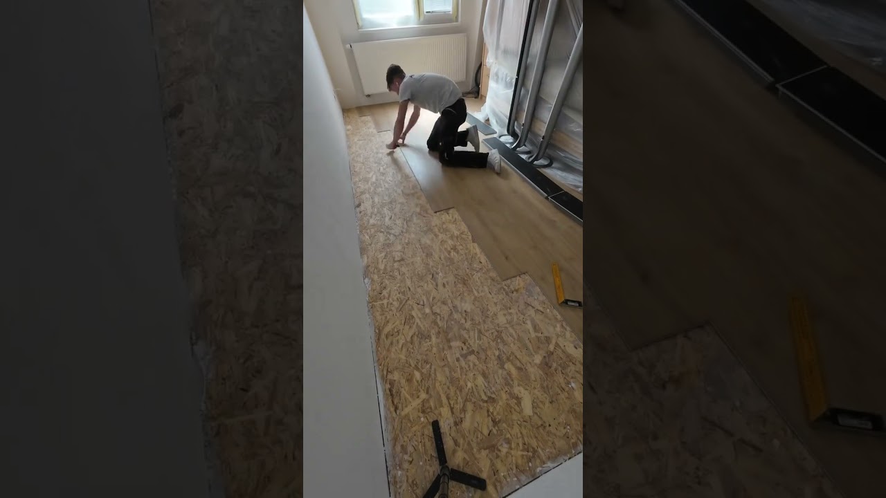 Pokl&aacute;dka vinylov&eacute; plovouc&iacute; podlahy
