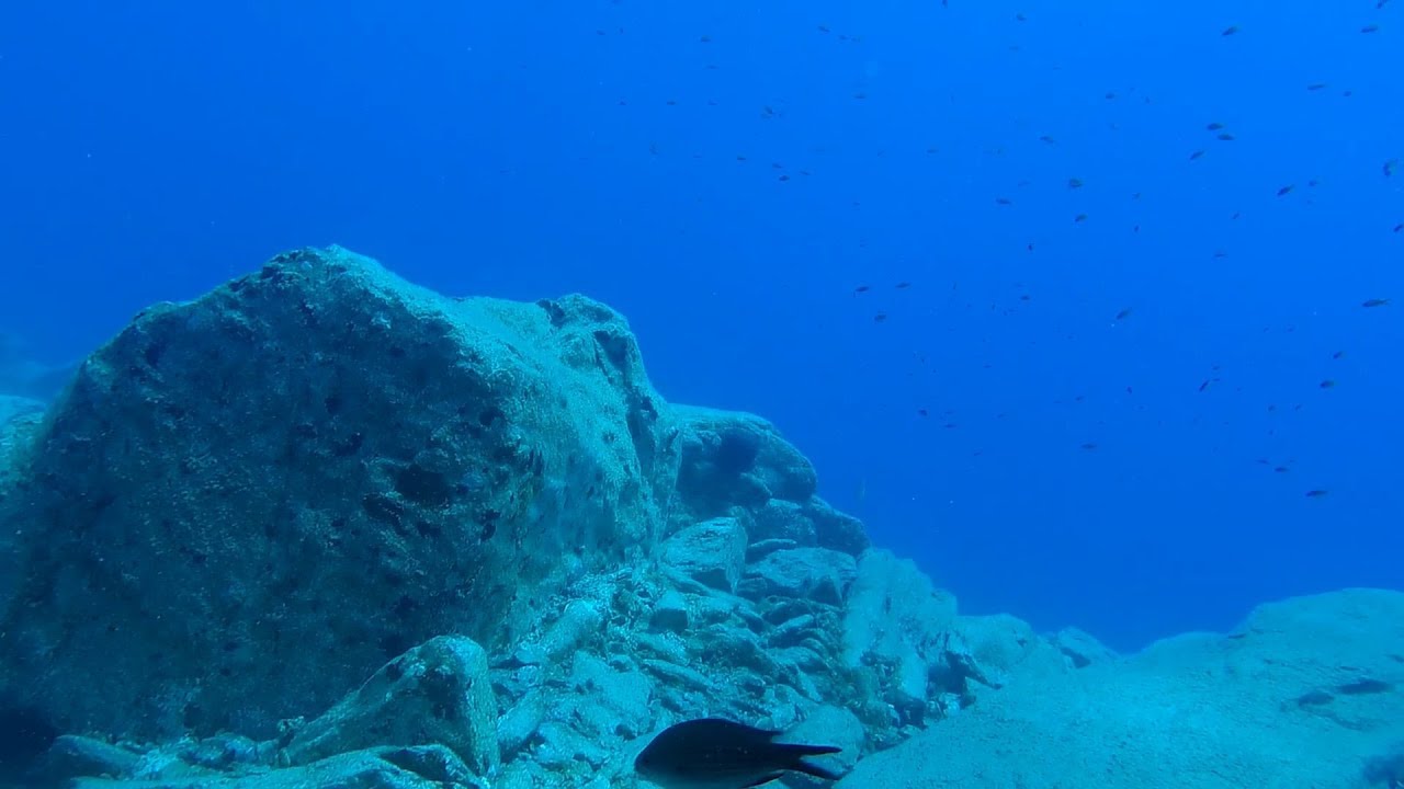 Diving in Agia Pelagia (Crete) - Mononaftis 2018.08