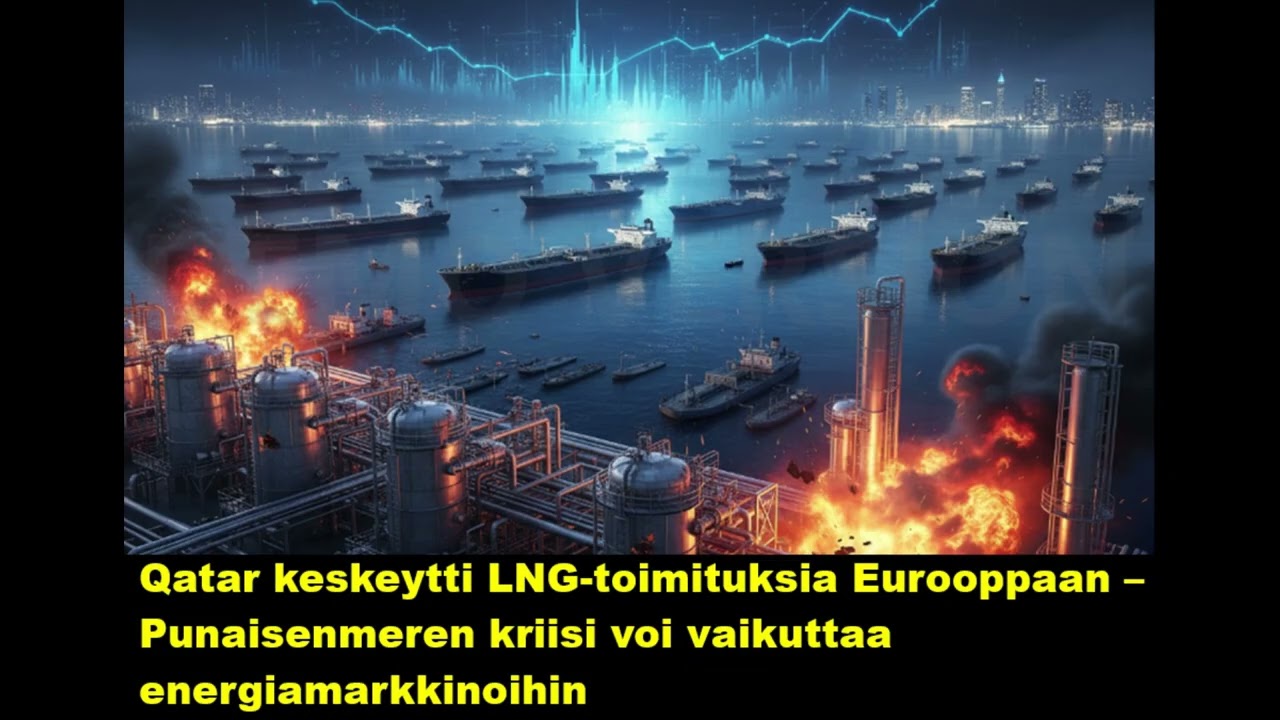 Qatar kesksytti LNG-toimituksia Eurooppaan