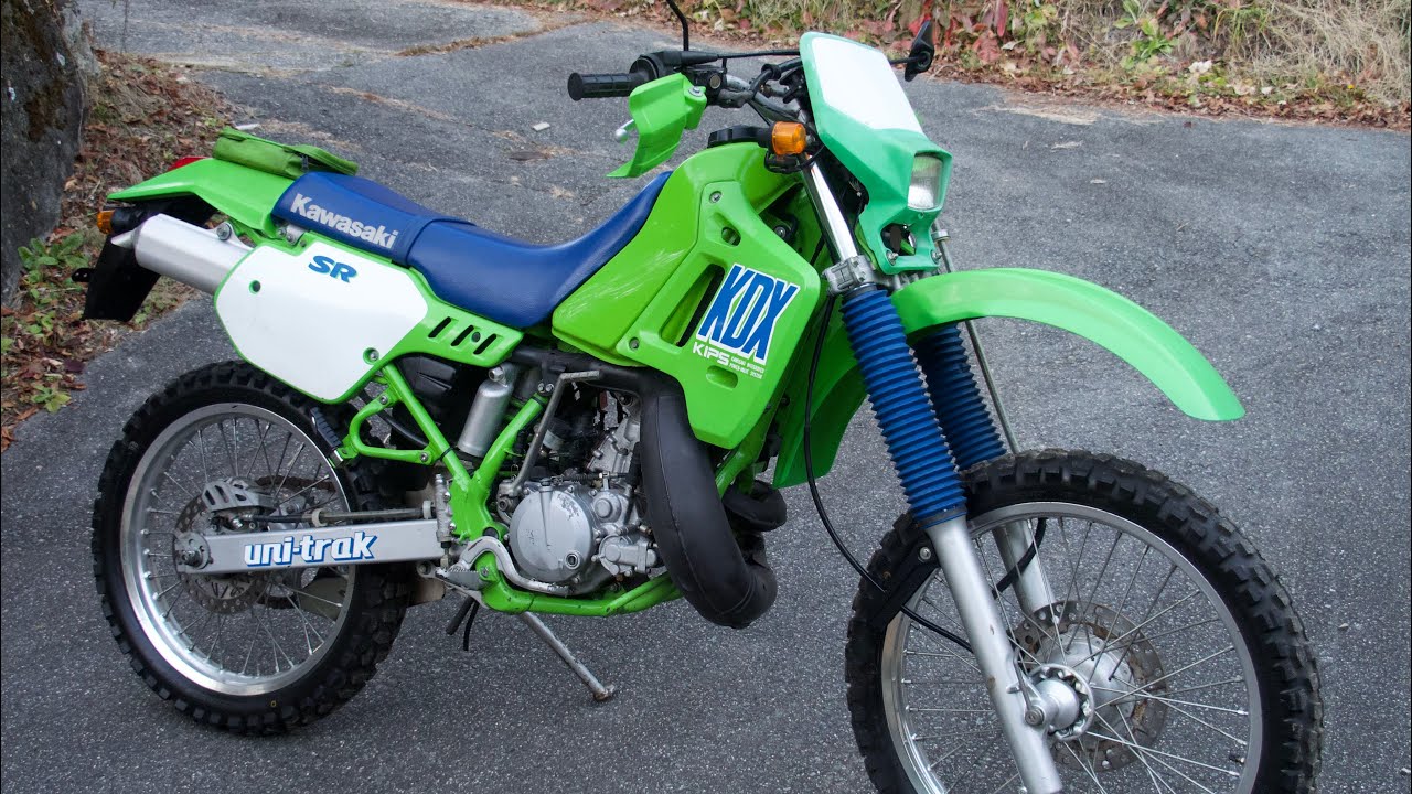 【KAWASAKI KDX200SR】走行距離10969KM 車両紹介動画