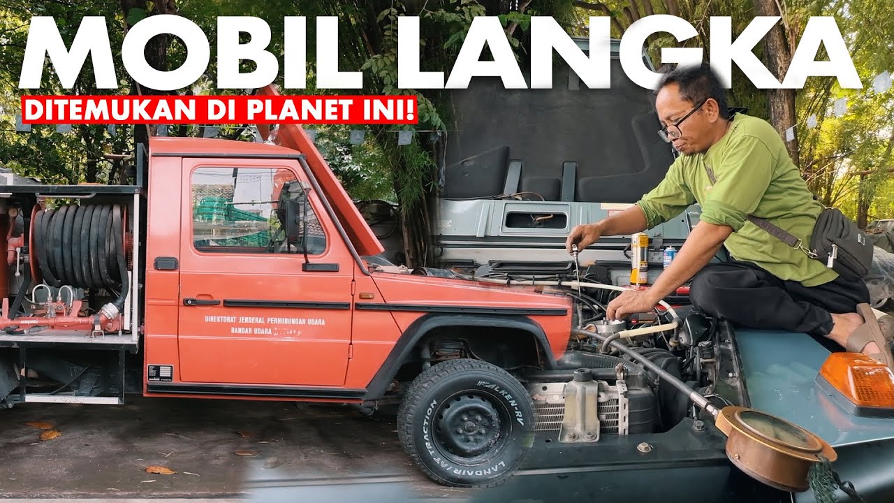 BIKIN PENGEN! KETEMU G CLASS SUPER LANGKA DI BENGKEL SPESIALIS MERCY TUA
