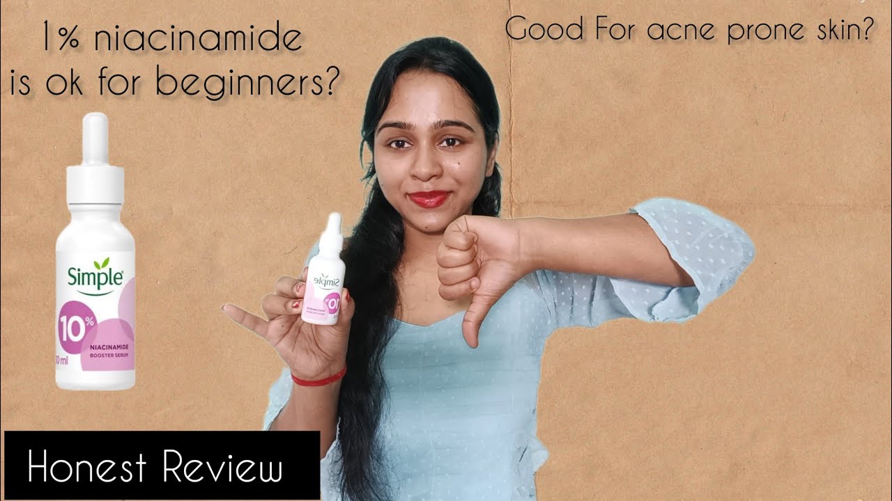 Simple 10% Niacinamide Booster Serum|Honest Review|Urbi's CorneR #simple #skincare