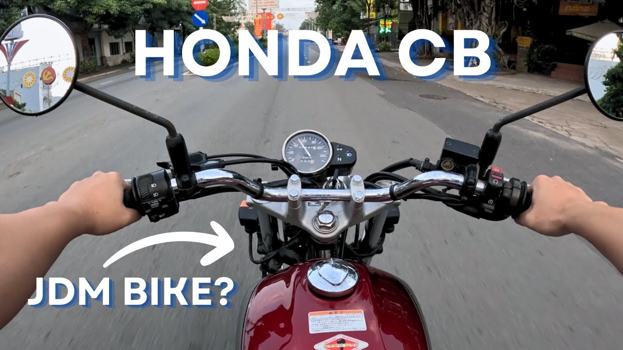 POV: Riding The RARE JDM MOTORCYCLE - HONDA CB223s