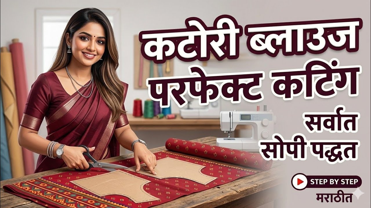katori blouse cutting| #shitalpatil #katoriblouse #katori 
