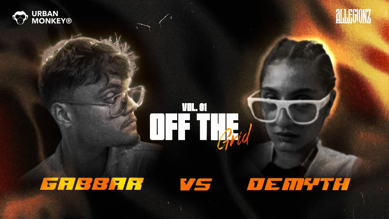 Demyth vs Gabbar| Mumbai Rap Battle| OFF THE GRID VOL.1