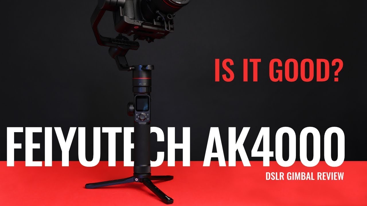 FeiyuTech AK4000 Gimbal Review (My First DSLR Gimbal!)