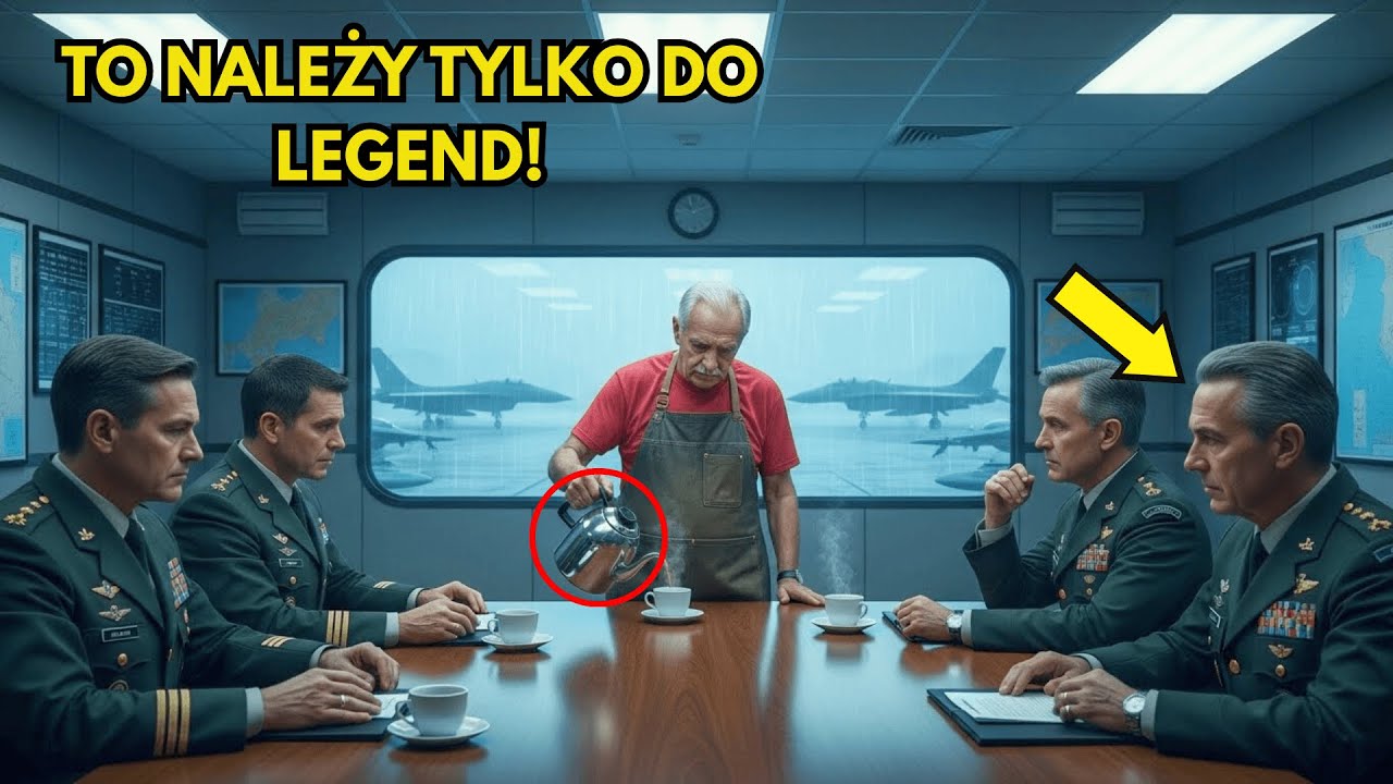 Stary człowiek podawał kawę generałom — dopóki jeden nie dostrzegł Srebrnej Gwiazdy na jego mundurze