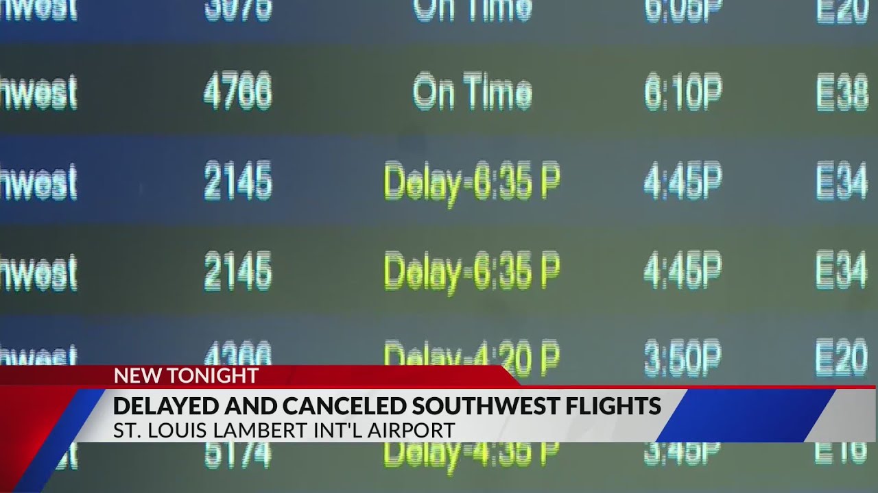 Southwest Airlines passengers cope with delays, canceled flights