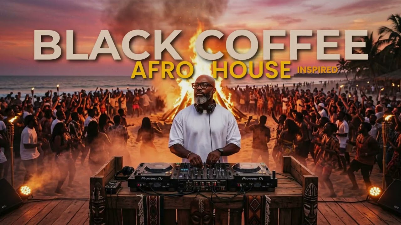 Afro Melodic House 2026 | Nightfall Groove Under African Skies – Black Coffee Vibes