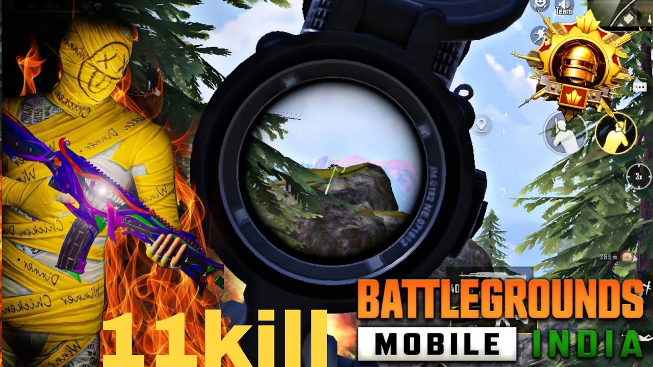 Battleground mobile India game play 1 video out of 1000video on  YouTube 