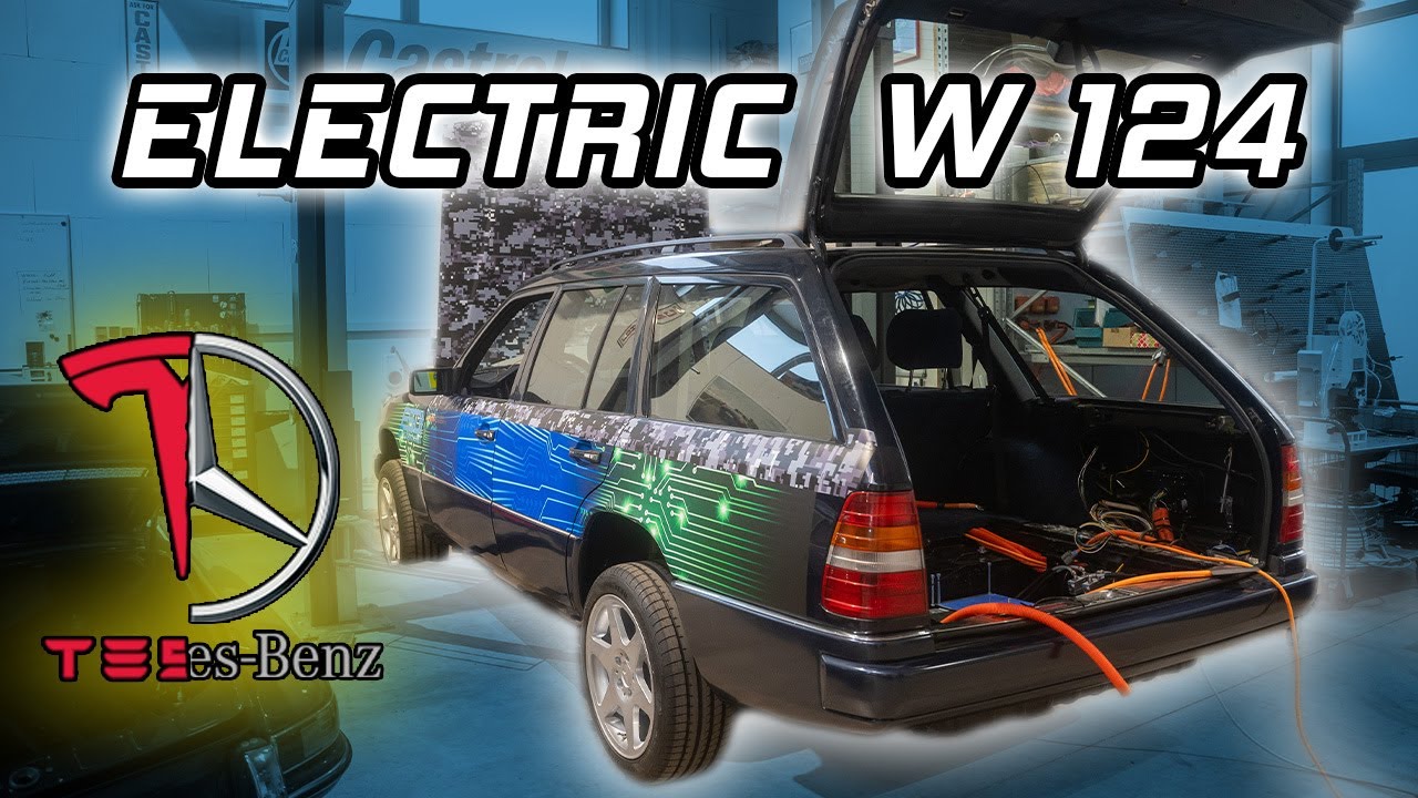 MERCEDES ELEKTROUMBAU | ELEKTRO MERCEDES W124 TEIL 1 | ESDI EV
