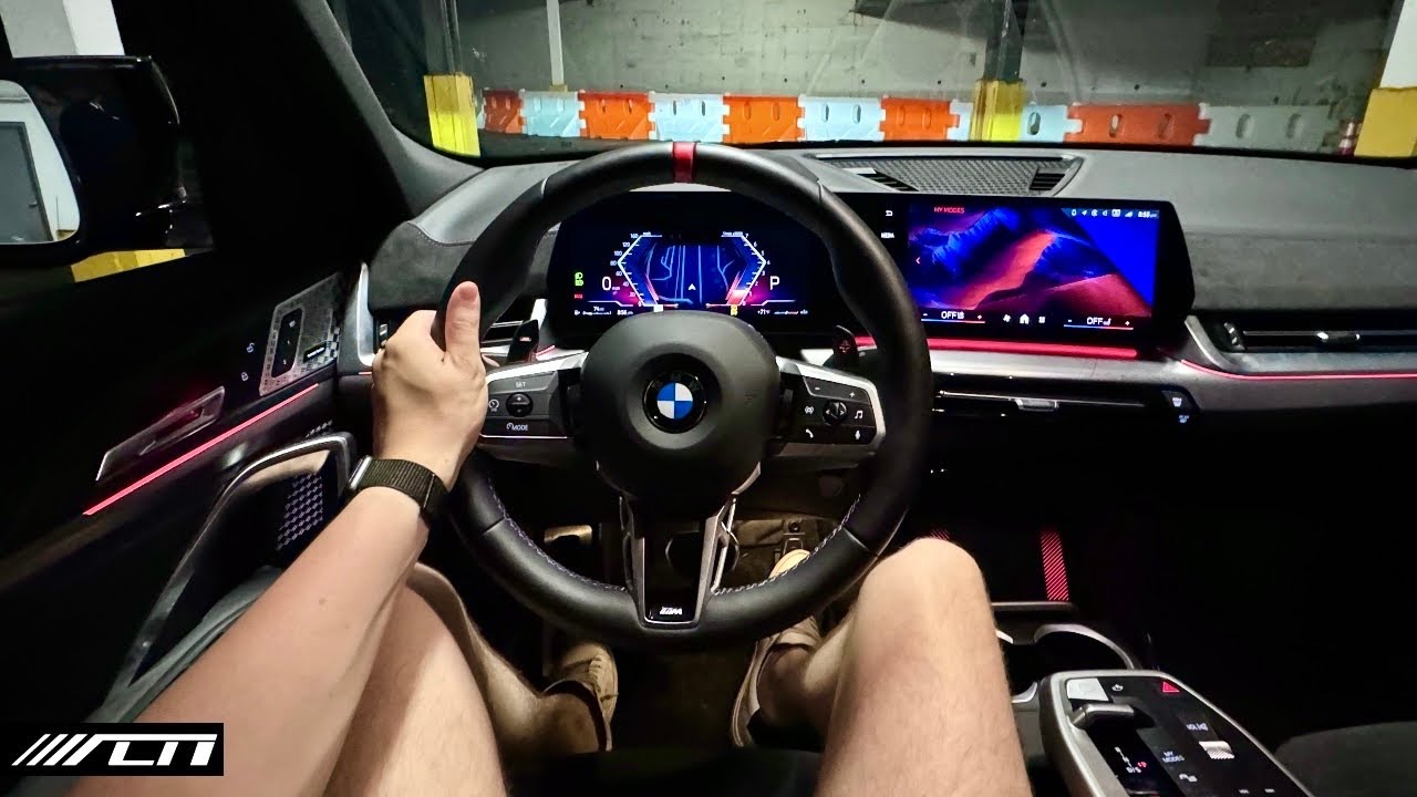 2024 BMW X2 M35i POV Night Drive /// The Digital BMW M Experience