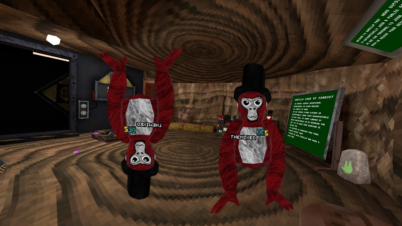 Exploring ghost reactor VMT at joined the end #gorillatag #exe #enterthebackrooms #gorillatagquest