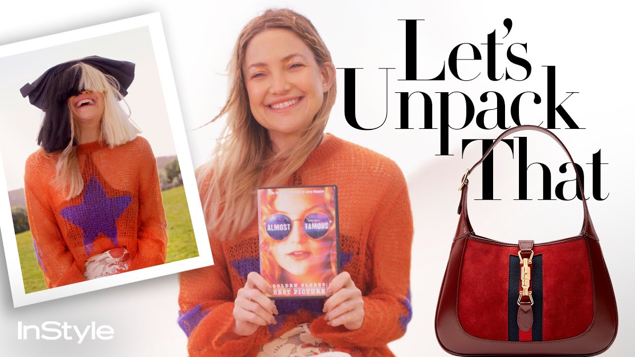 Kate Hudson Talks Break Out Role in Almost Famous & Working With Sia | Let's Unpack That! | InStyle