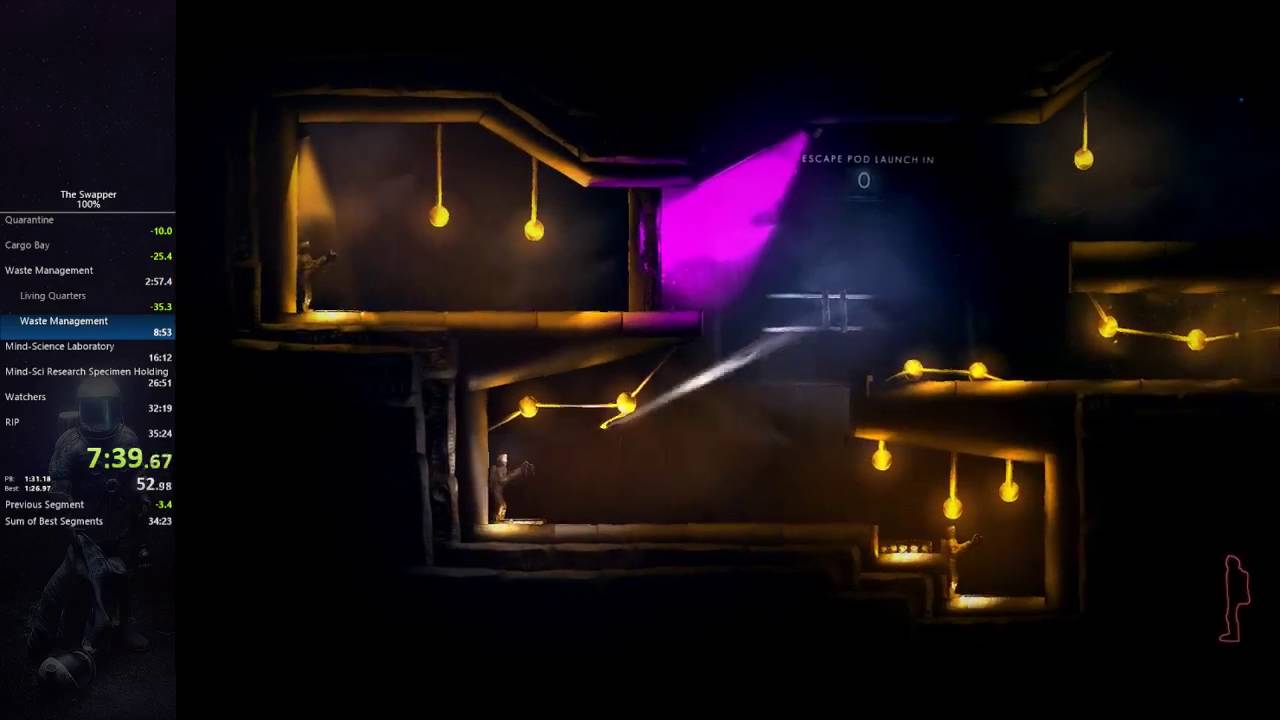 The Swapper 100% Speedrun WR 34:32