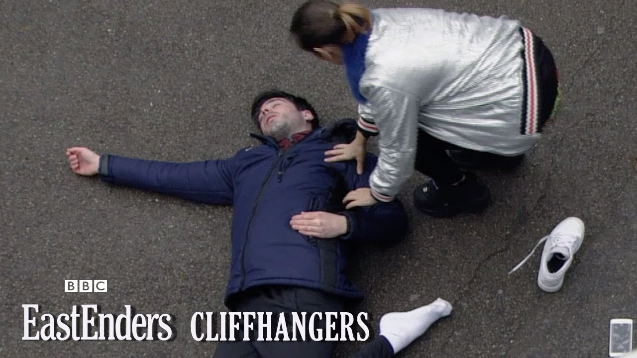 Leo Plummets from a Balcony! | Cliffhangers | EastEnders