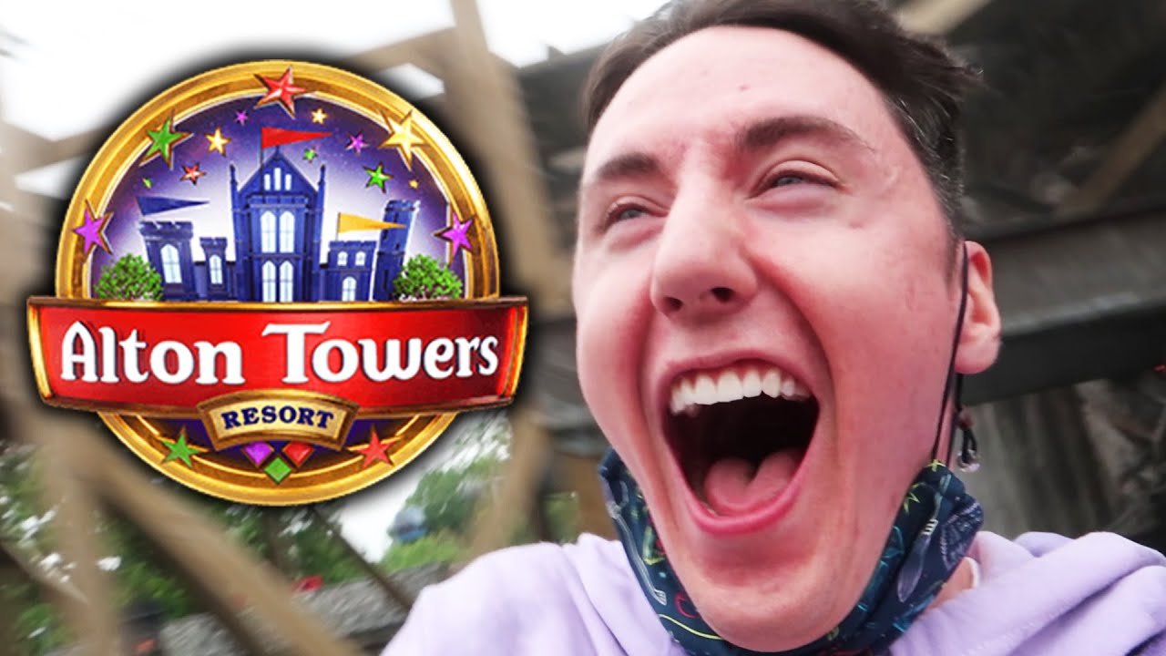 Alton Towers Vlog June 2021 w/ 8-BitRyan Croft DAGames & Bazamalam