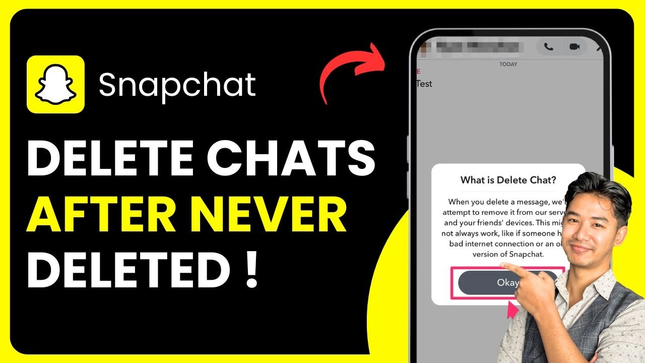 How to Delete Snapchat Chats After Never Deleted Setting