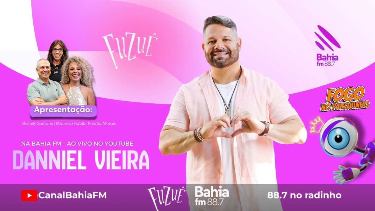 DANNIEL VIEIRA E FOGO NO PARQUINHO NO FUZUÊ - AO VIVO