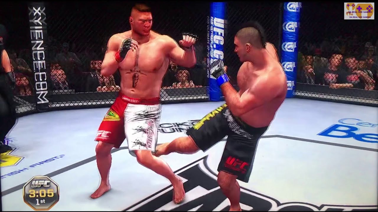 UFC Undisputed Title Mode Expert Level Classic Fight Heath Herring Fight Seven VS Brock Lesnar