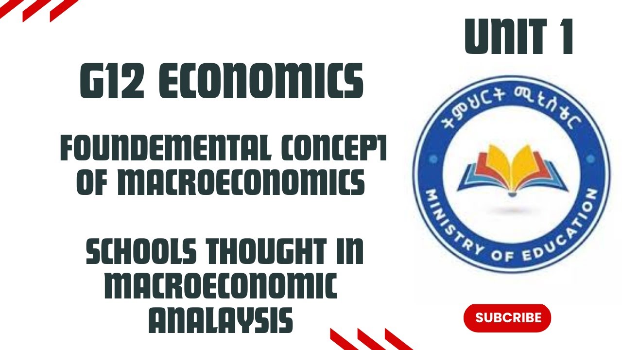 Economics, Grade 12, Unit 1, Fundamental Concept of Macroeconomics, Schools Thought in Macroeconomy