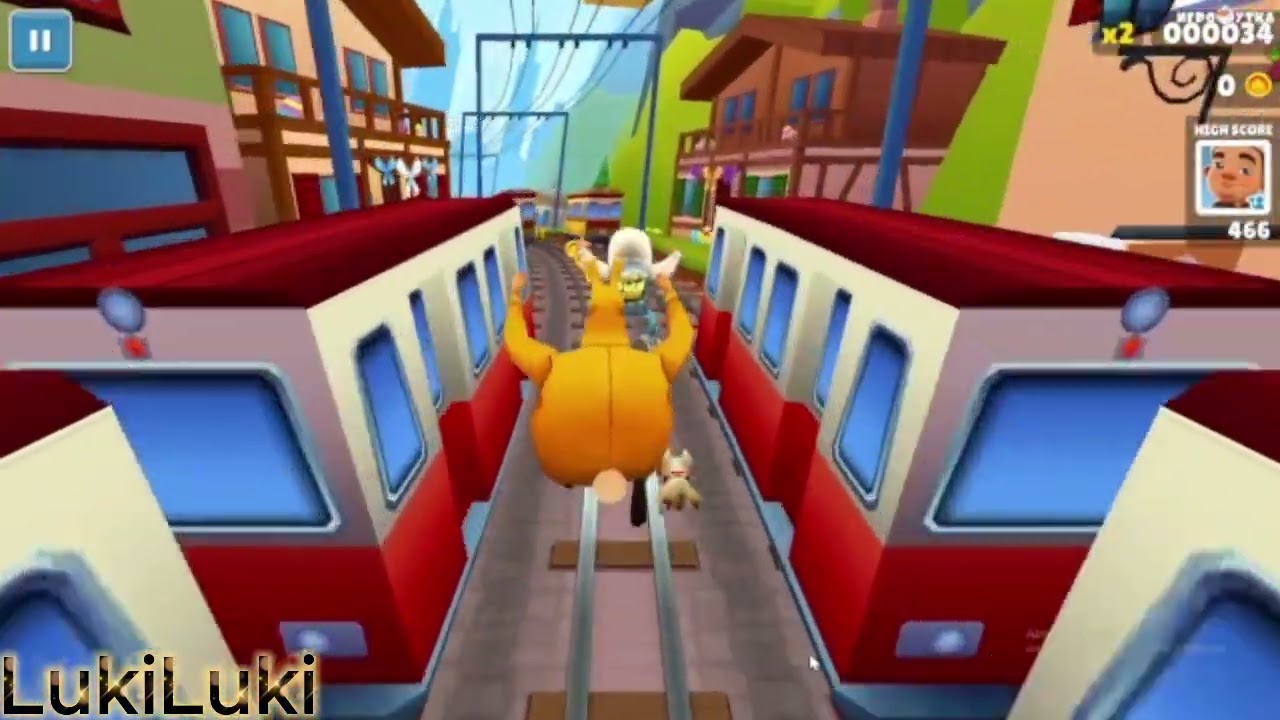 TENTANDO pegar 3000 de PODER no SUBWAY SURFERS