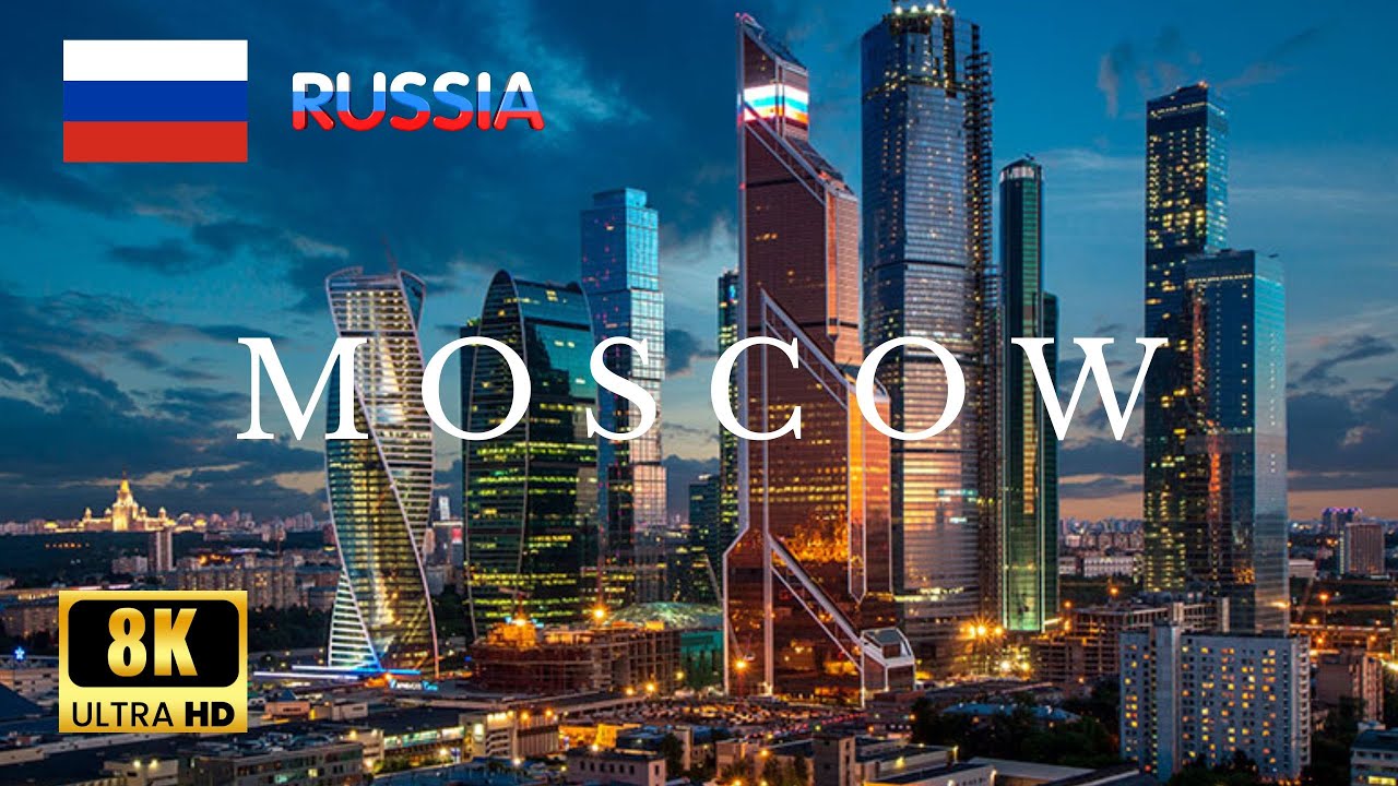 ▶️ MOSCOW City, Russia 🇷🇺 | by Drone Footage | 8K ULTRA HD