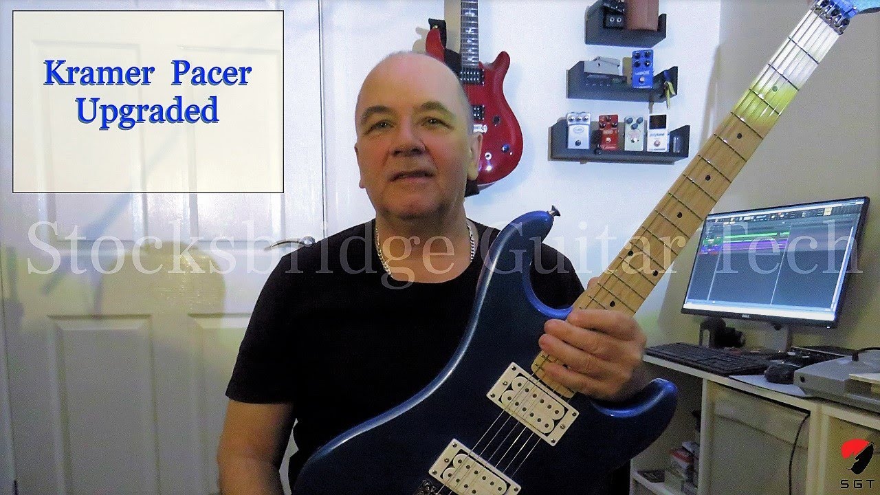 Upgrades To My Kramer Pacer Classic Guitar