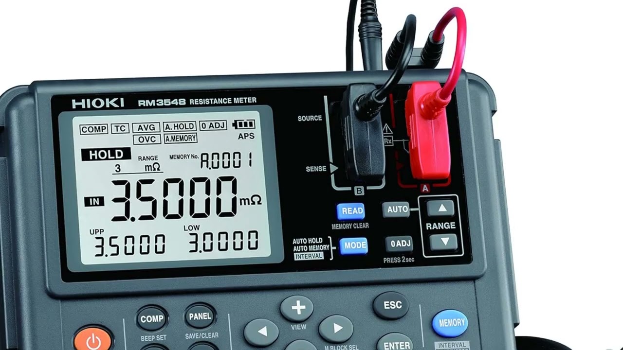 🔬 EXTREME Precision! Hioki RM3548 Portable Resistance Meter ⚡