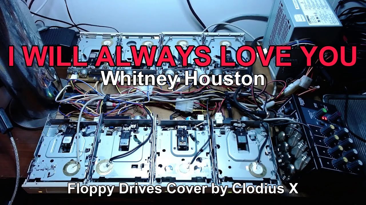 I Will Always Love You – Whitney Houston (8 Floppy Drives Cover) 💾🌹