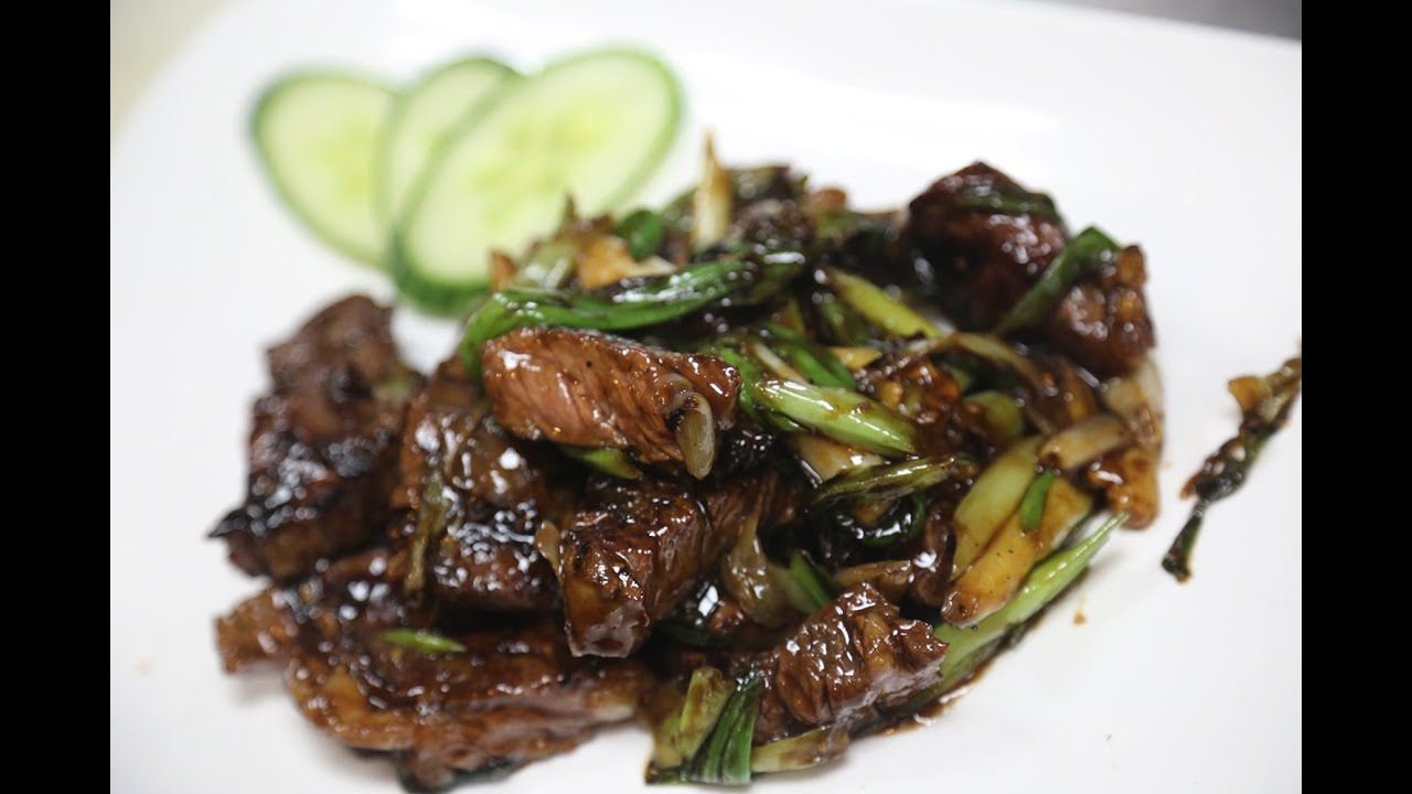 Mongolian Steak 蒙古牛肉